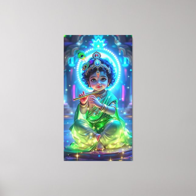 Divine Radiance Canvas Print (Front)