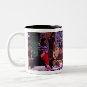 "Divine Reflections: Joey's 'Why God Why' Coffee  Two-Tone Coffee Mug