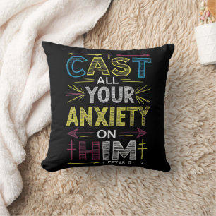 Divine Release: Spirits Soothing Touch Throw Pillow