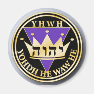 DIVINE SEAL gold magnet