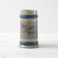 "Divine Serenity: Radha Krishna Logo Mug"
