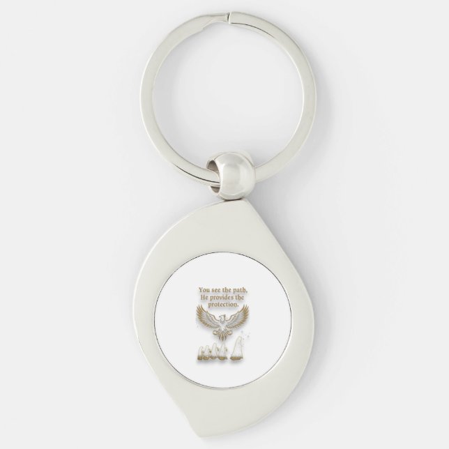 Divine Sight Spiritual Gear Collection  Keychain (Front)