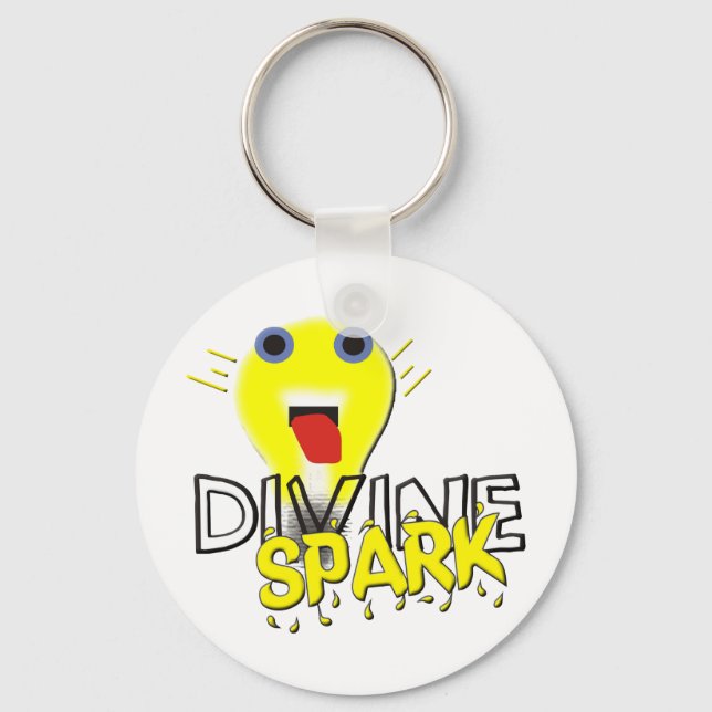 Divine Spark Keychain (Front)