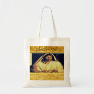 Divine Supper: Breaking Bread With Jesus Tote Bag