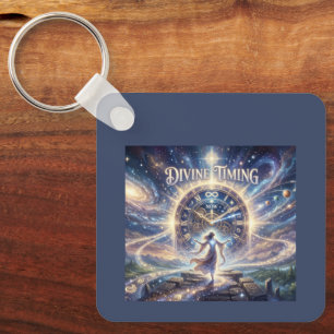 Divine Timing Keychain