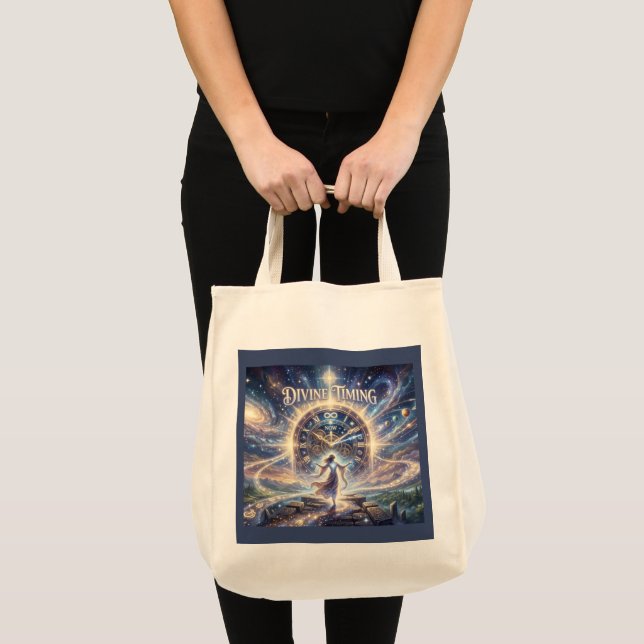 Divine Timing Tote Bag (Front (Product))
