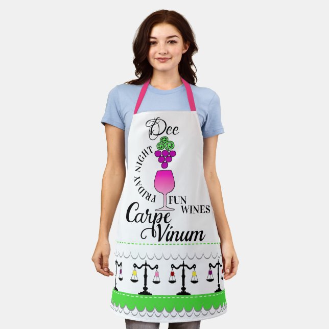 Divine WINE Apron (Worn)