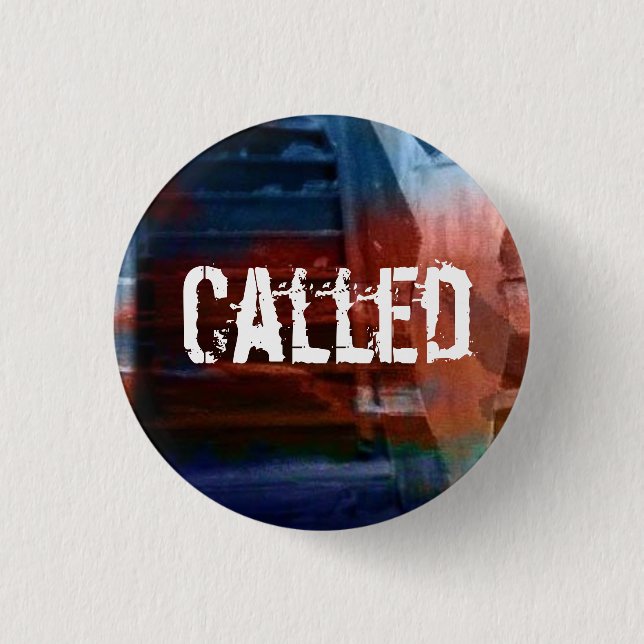 Divine Words Series 1 Inch Round Button (Front)