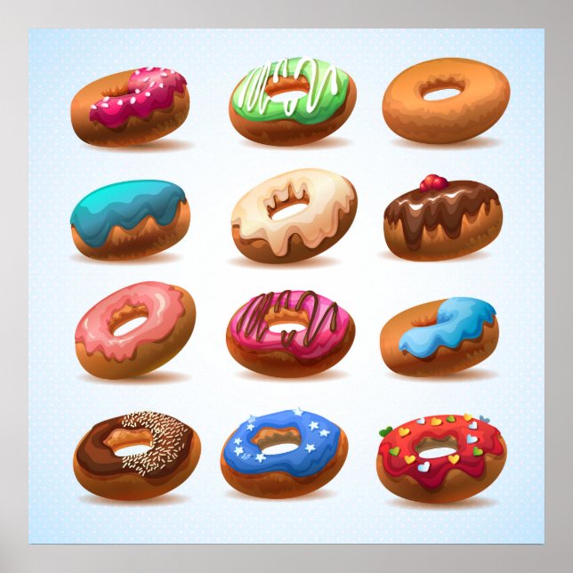 Divinely Decadent Doughnuts Poster - SRF (Front)
