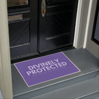 Divinely Protected Door Mat