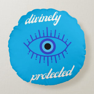 Divinely Protected Throw Pillow