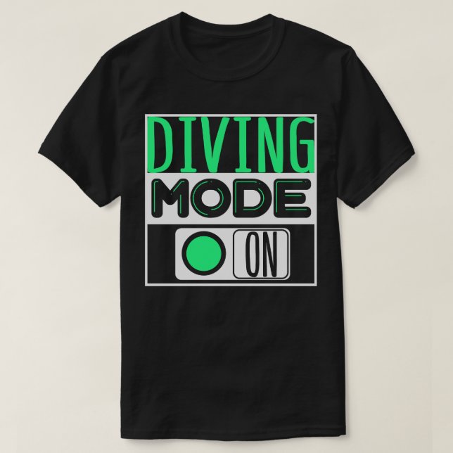 Diving 1 T-Shirt (Design Front)