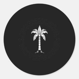 Diving At Great Barrier Reef, Australia  Classic Round Sticker