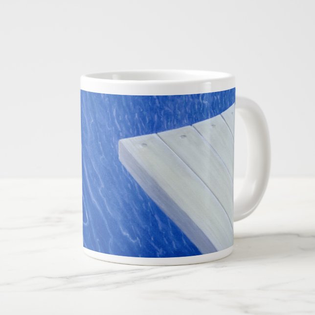 Diving Board 2004 Large Coffee Mug (Front Right)