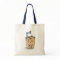 Diving Boba Pearl Tea Tote Bag
