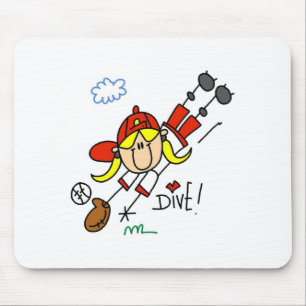 Diving Catch Mousepad