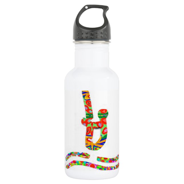 Diving, Diver, Dive 532 Ml Water Bottle (Front)