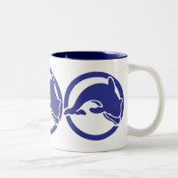 Diving Dolphin Ocean Art
