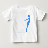 Diving Figure - Baby Blue