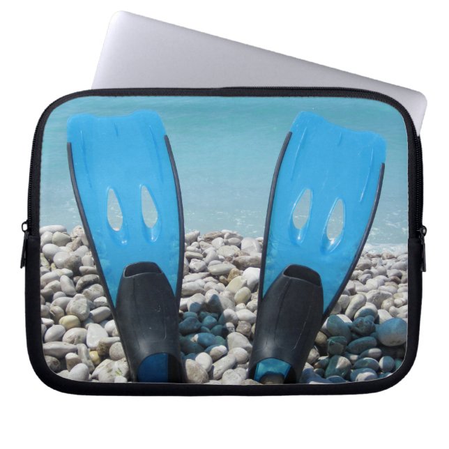 Diving Fins Laptop Bag (Front)