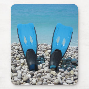 Diving Fins Mousepad