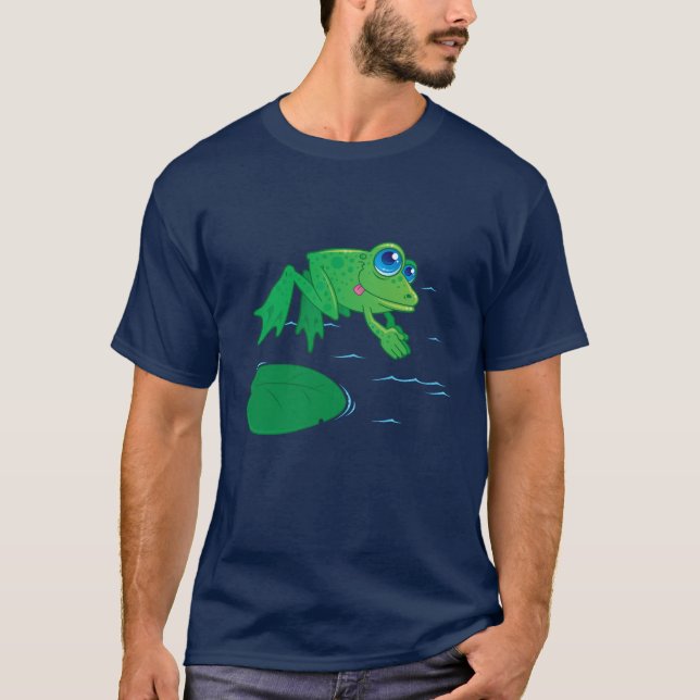 Diving Frog T-Shirt (Front)