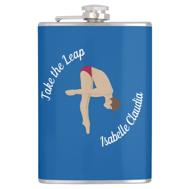 Diving Hip Flask (Front)