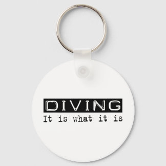Diving It Is Keychain
