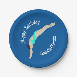Diving Paper Plate