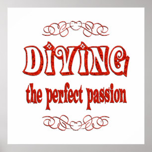 Diving Passion Poster