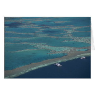 Diving platforms near reef, Great Barrier