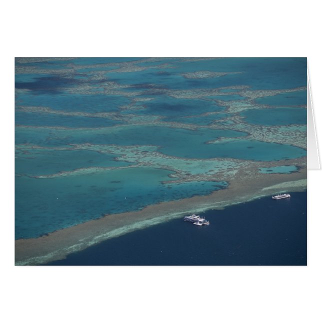 Diving platforms near reef, Great Barrier (Front Horizontal)