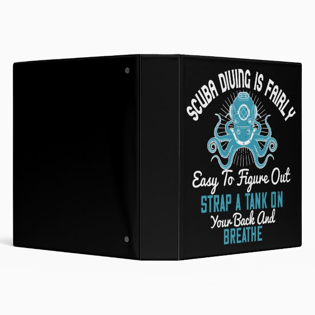 Diving - Scuba Diving Is Easy To Learn Binder (Background)