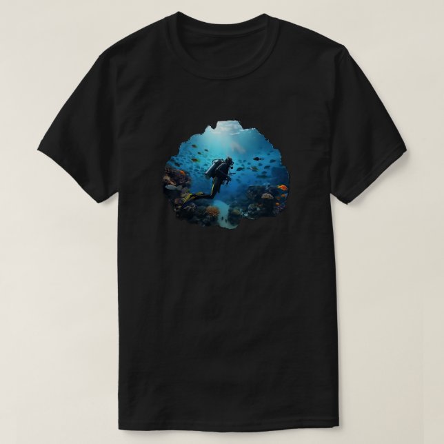 Diving T-Shirt (Design Front)