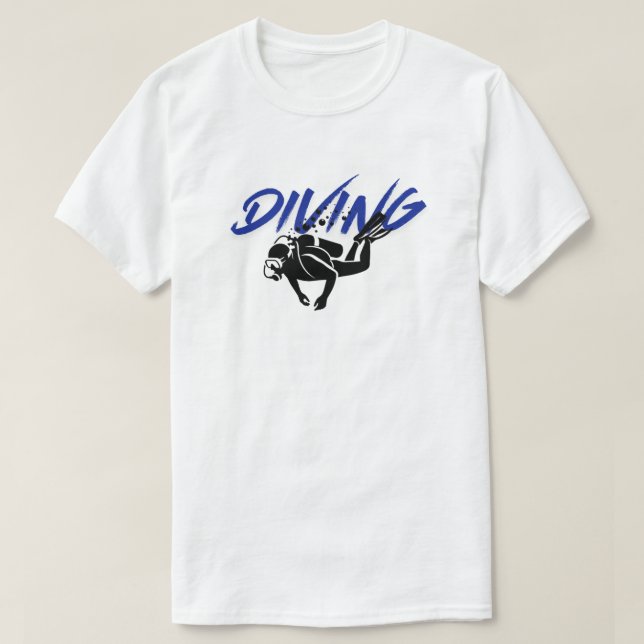 Diving T-Shirt (Design Front)