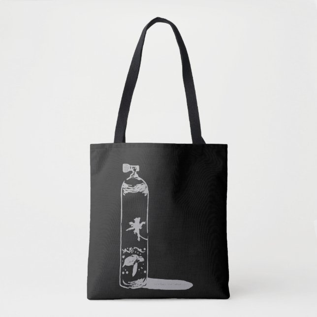 Diving Tank Tote Bag (Front)