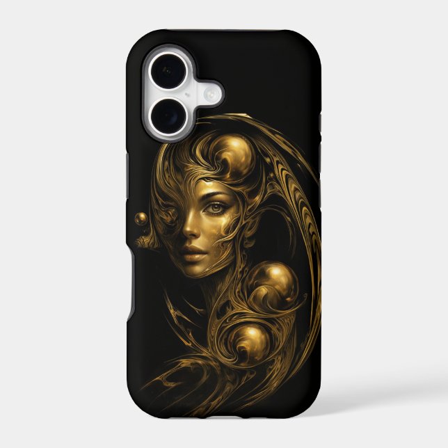 « Divinité fondue », Boîtier Apple iPhone 17 (Verso)