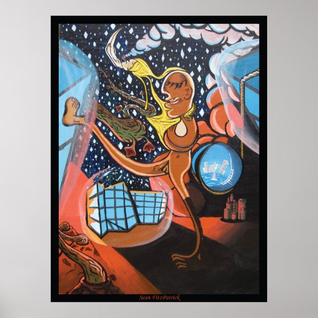 Division by Bubbles Poster (Front)