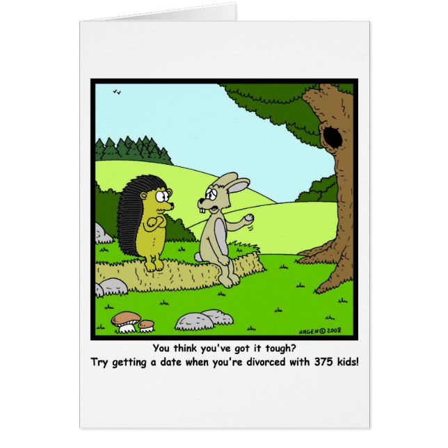 Divorcé : Bande dessinée de lapin (Devant)