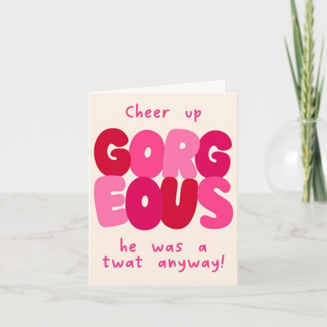 Divorce Card  (Front)