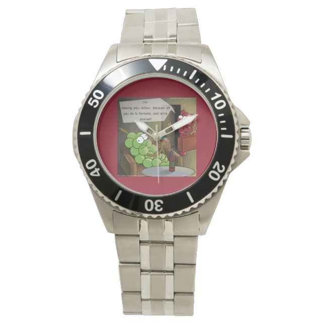 Divorce de raisin Funny montres (devant)