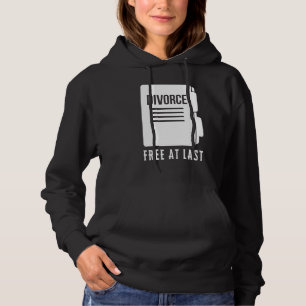 Divorce Lawyer Divorce Party Ex Wife And Ex Husban Hoodie