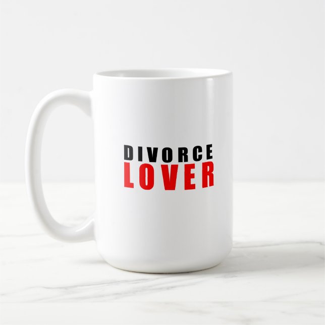 Divorce lover coffee mug (Left)