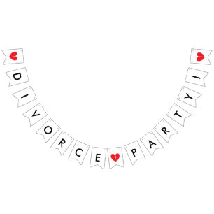 "Divorce Party" Banner