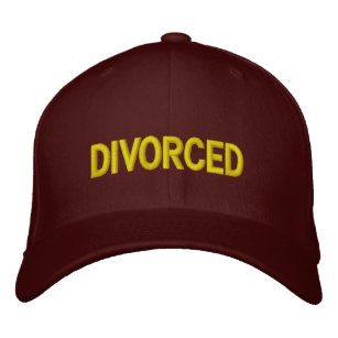 DIVORCED EMBROIDERED HAT