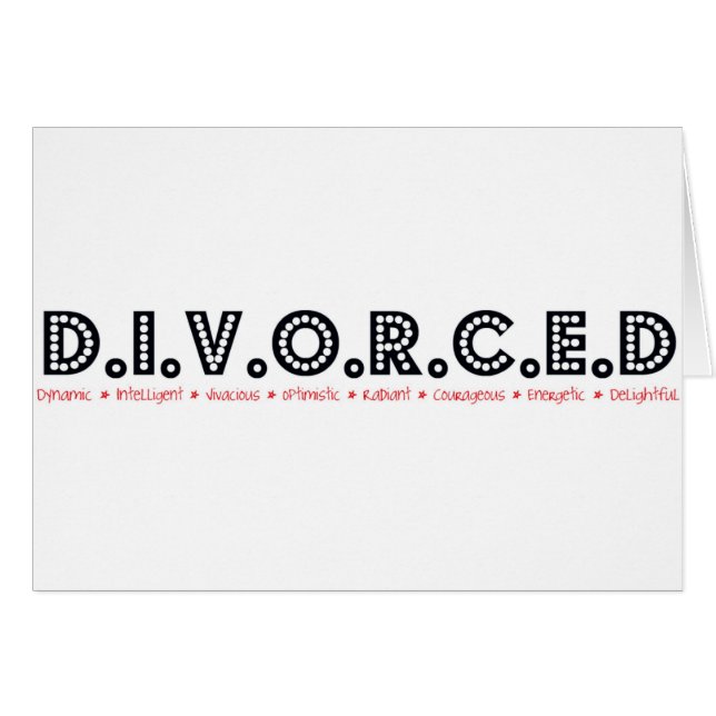 Divorced Female Definition (Front Horizontal)