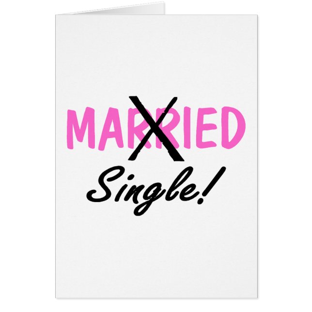 Divorced Single (Pink) (Front)
