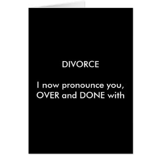 DIVORCEI vous prononcent maintenant, PLUS D'et