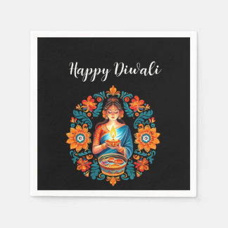 Diwali celebration napkin