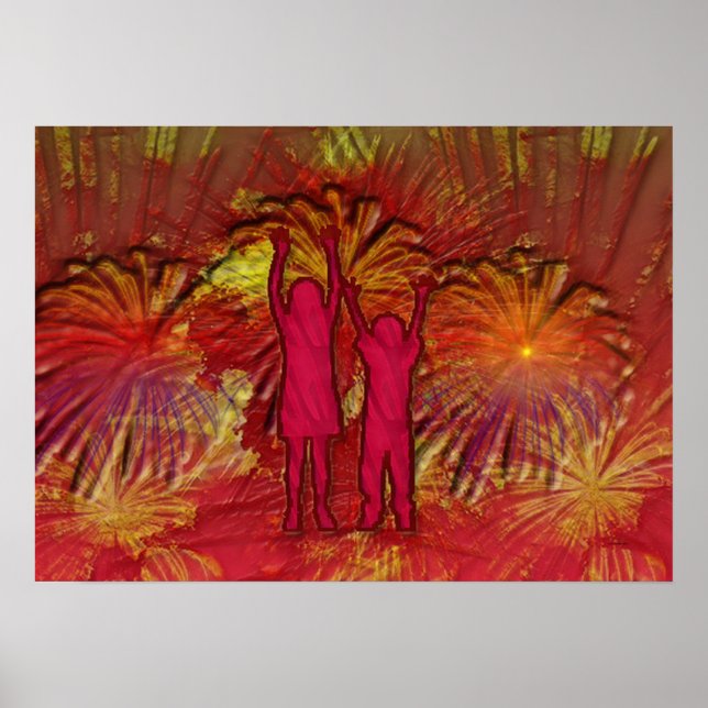 Diwali Celebration Poster (Front)